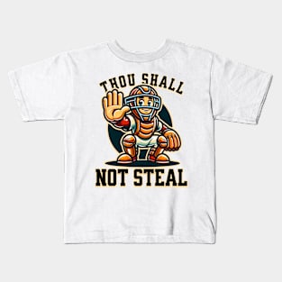 Thou Shall Not Steal Kids T-Shirt